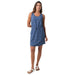Stio Women's Mountain Flow Dress Vintage Indigo Floral Image 02