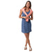 Stio Women's Mountain Flow Dress Vintage Indigo Floral Image 03