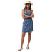 Stio Women's Mountain Flow Dress Vintage Indigo Floral Image 04