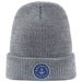 Grundens Anchor Waffle Beanie Athletic Heather Image 01