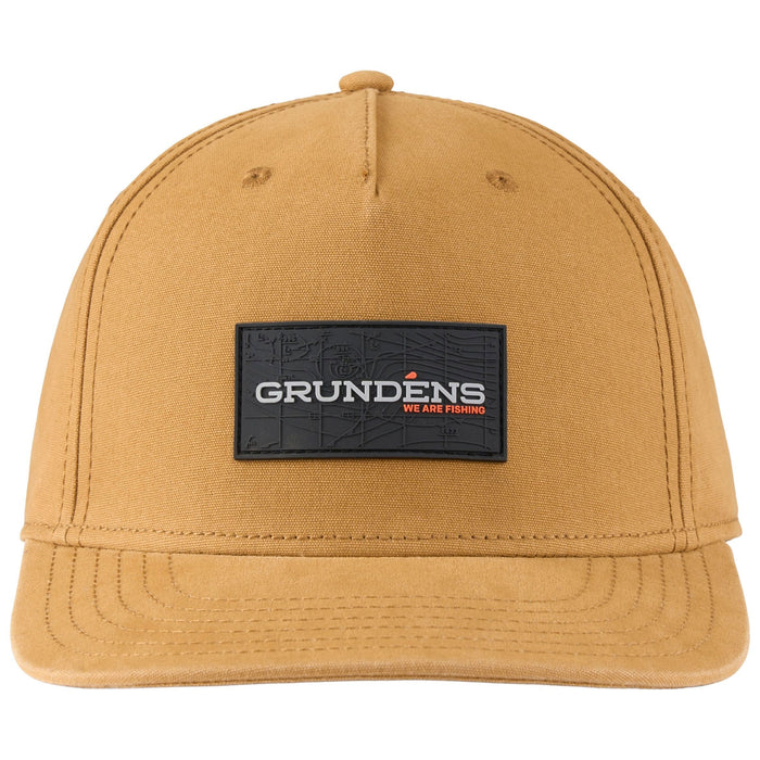 Grundens Ballast Canvas Trucker Whiskey Image 01