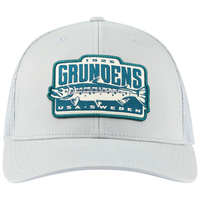 Grundens Chrome Chaser Trucker Silver Image 01