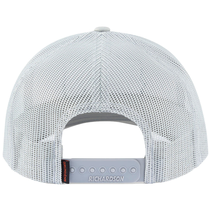 Grundens Chrome Chaser Trucker Silver Image 02