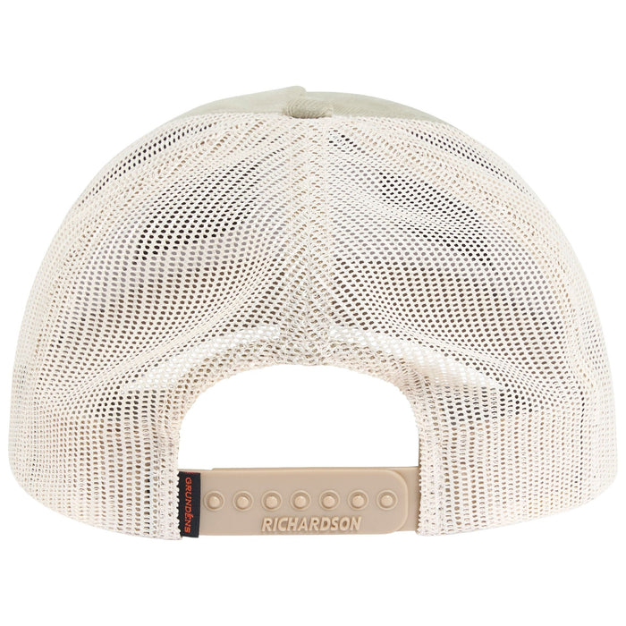 Grundens Cord Wordmark Trucker Light Olive Image 02