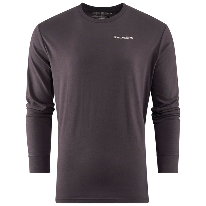 Grundens Men's Bear Essentials LS T-Shirt Black Image 02