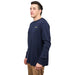 Grundens Men's Commercial Boat LS T-Shirt Dark Navy Image 04