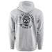 Grundens Men's DeadStick Hoodie Athletic Heather Image 01