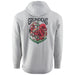 Grundens Men's Octo-Trout Displacement DWR Hoodie Athletic Heather Image 01