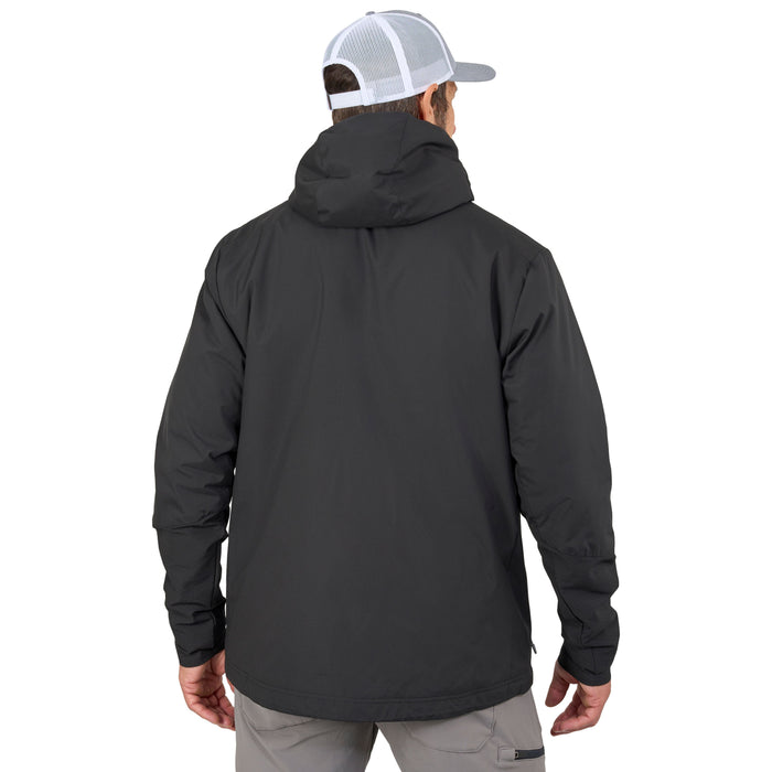 Grundens Men's Turbulence Hybrid Hoodie Black Image 06