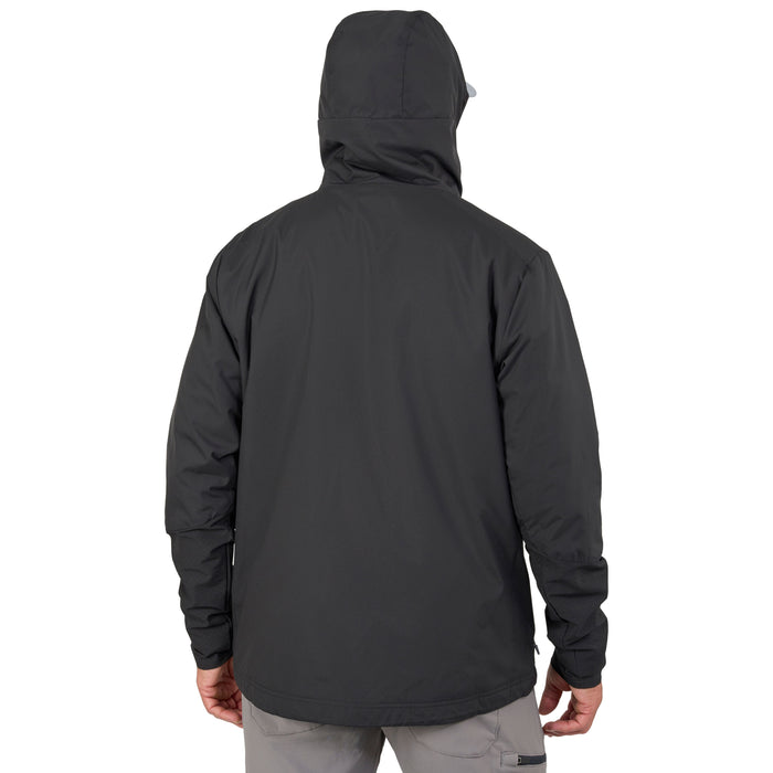 Grundens Men's Turbulence Hybrid Hoodie Black Image 09