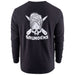 Grundens Men's Zero Shucks LS T-Shirt Black Image 01