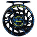 Hatch Custom Dark Matter Iconic Large Arbor Fly Reel 3 Plus Black-Blue / Green Image 01