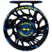 Hatch Custom Dark Matter Iconic Large Arbor Fly Reel 4 Plus Black-Blue / Green Image 01