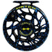 Hatch Custom Dark Matter Iconic Large Arbor Fly Reel 9 Plus Black-Blue / Green Image 01