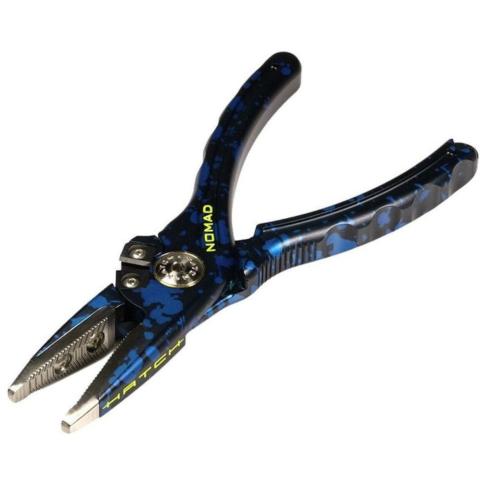 Hatch Custom Dark Matter Iconic Nomad Plier 2 Black-Blue / Green Image 04