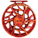Hatch Custom Magma Iconic Large Arbor Fly Reel 11 Plus Red-Orange Splatter / Black Image 01