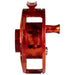 Hatch Custom Magma Iconic Large Arbor Fly Reel 4 Plus Red-Orange Splatter / Black Image 05