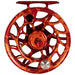 Hatch Custom Magma Iconic Large Arbor Fly Reel 5 Plus Red-Orange Splatter / Black Image 02