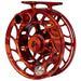 Hatch Custom Magma Iconic Large Arbor Fly Reel 5 Plus Red-Orange Splatter / Black Image 04