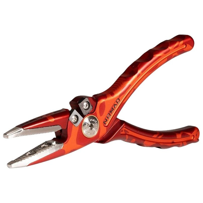 Hatch Custom Magma Nomad 2 Pliers Red-Orange Splatter / Black Image 03