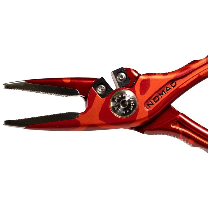 Hatch Custom Magma Nomad 2 Pliers Red-Orange Splatter / Black Image 06
