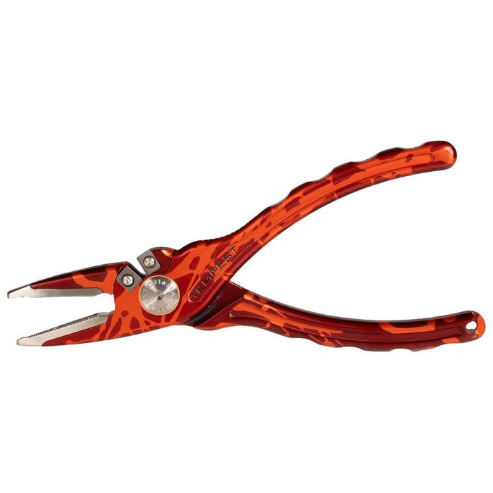 Hatch Custom Magma Tempest 2 Pliers Red-Orange Splatter / Black Image 01