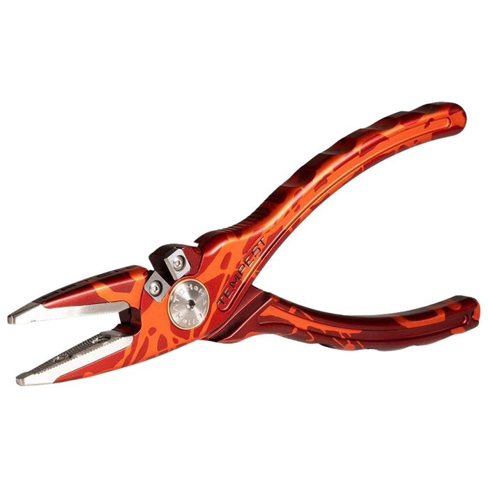 Hatch Custom Magma Tempest 2 Pliers Red-Orange Splatter / Black Image 03