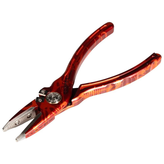 Hatch Custom Magma Tempest 2 Pliers Red-Orange Splatter / Black Image 04