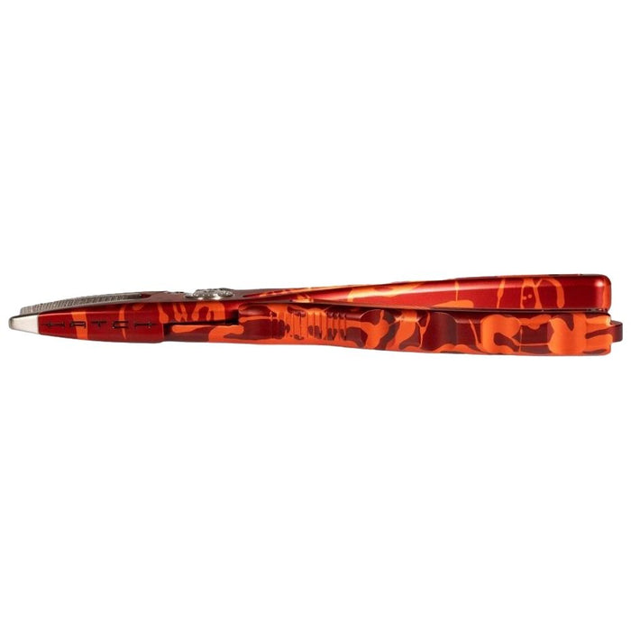 Hatch Custom Magma Tempest 2 Pliers Red-Orange Splatter / Black Image 05