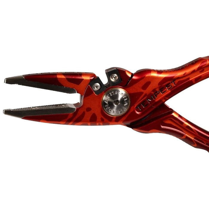 Hatch Custom Magma Tempest 2 Pliers Red-Orange Splatter / Black Image 06