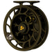 Hatch Custom Matt Renner Artist Edition Iconic Large Arbor Fly Reel 5 Plus Olive Yellow 05