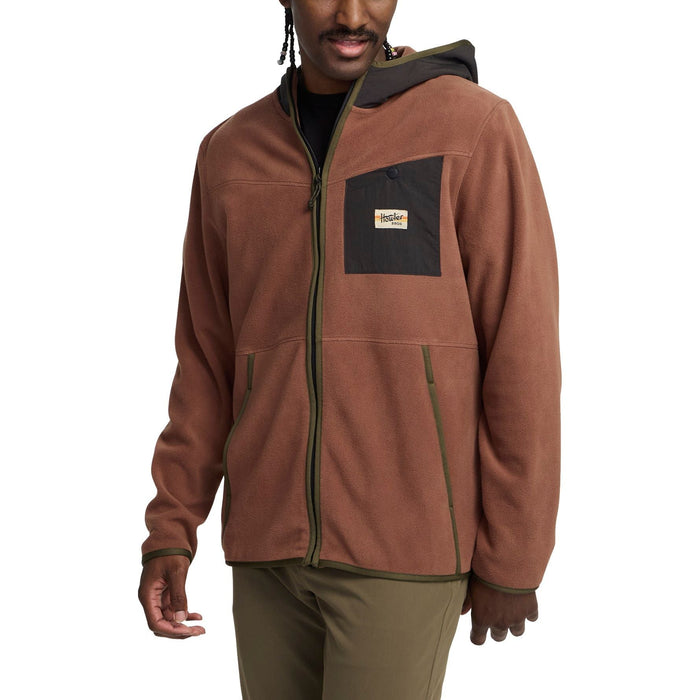 Howler Brothers Free Range Hooded Jacket Mink Brown Image 03
