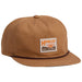Howler Brothers HB Manufacturing Co. Unstructured Snapback Hat Brown Oxford Image 01