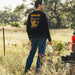 Howler Brothers Osprey Prey Longsleeve T-Shirt Black Image 05