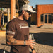 Howler Brothers Panga Cotton T-Shirt Mahogany Image 04