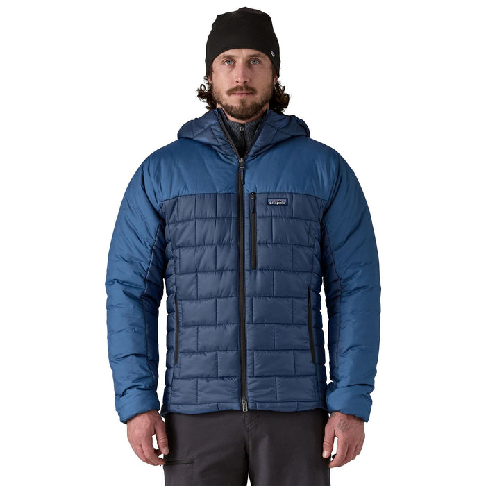 Patagonia Men's Hi-Loft Nano Puff Hoody Clement Blue Image 02