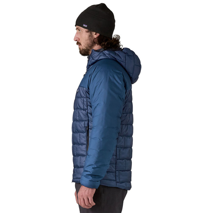 Patagonia Men's Hi-Loft Nano Puff Hoody Clement Blue Image 03