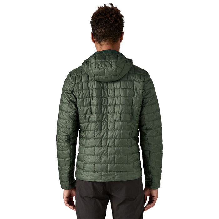 Patagonia Men's Nano Puff Fitz Roy Trout Hoody Old Growth Green Image 04