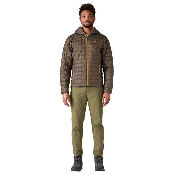 Patagonia Men's Nano Puff Fitz Roy Trout Hoody Otter Brown Image 02