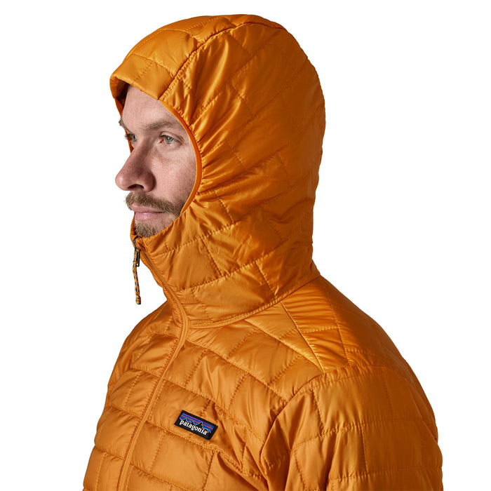 Patagonia Men's Nano Puff Hoody Autumn Orange Image 05