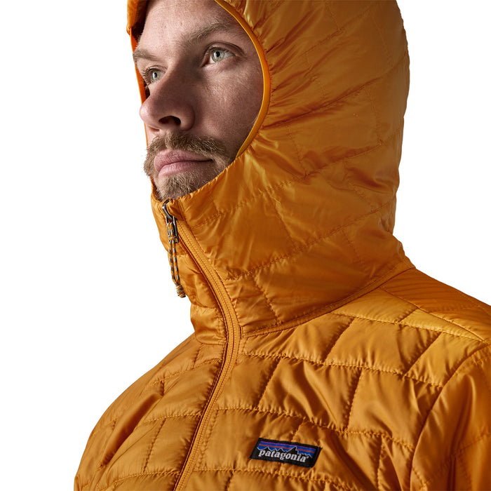 Patagonia Men's Nano Puff Hoody Autumn Orange Image 06
