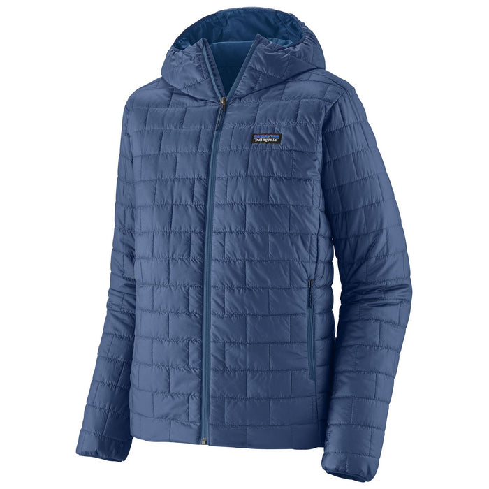 Patagonia Men's Nano Puff Hoody Clement Blue Image 01
