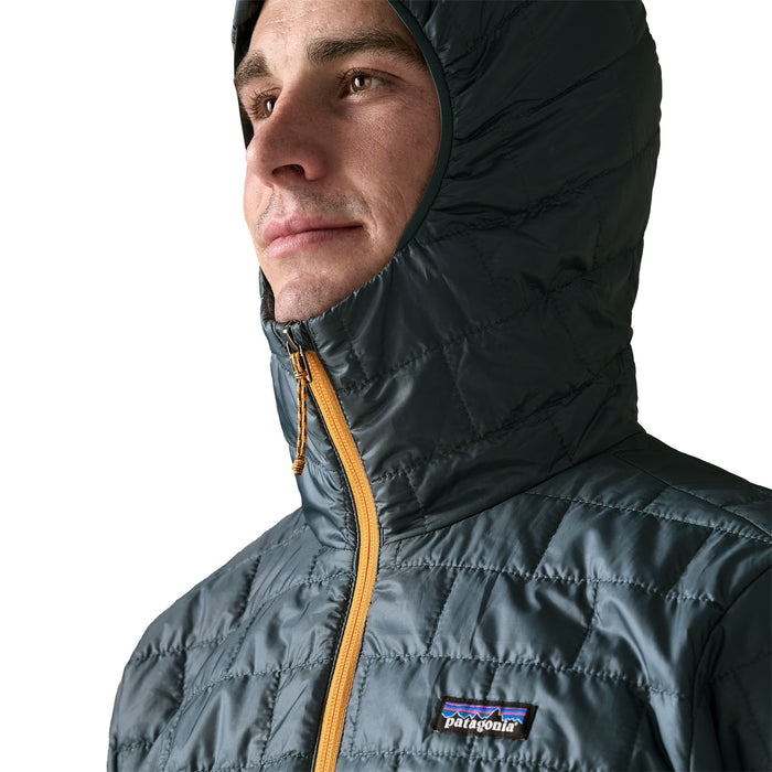 Patagonia Men's Nano Puff Hoody Summit Blue Image 06