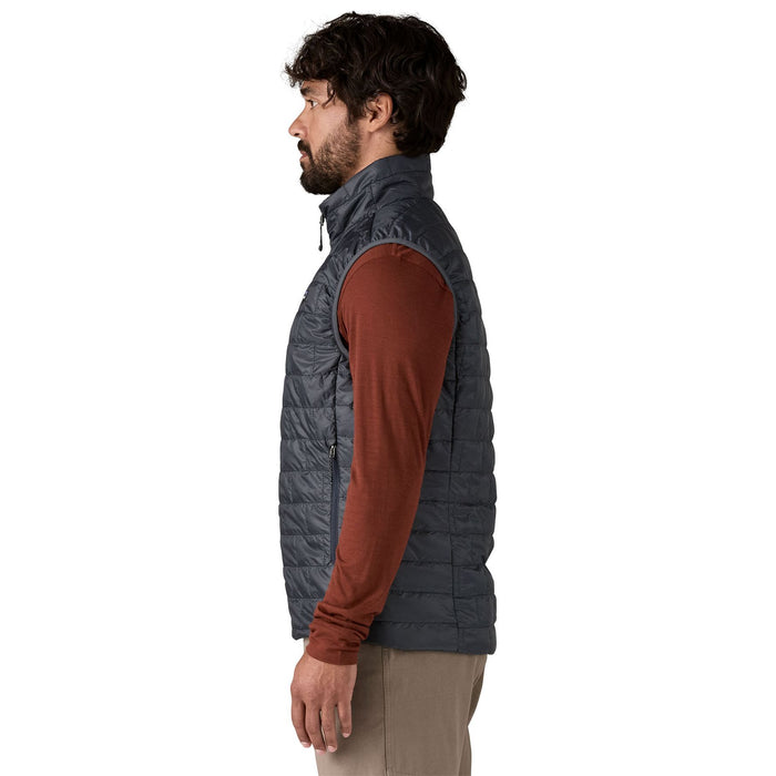 Patagonia Men's Nano Puff Vest Smolder Blue Image 04