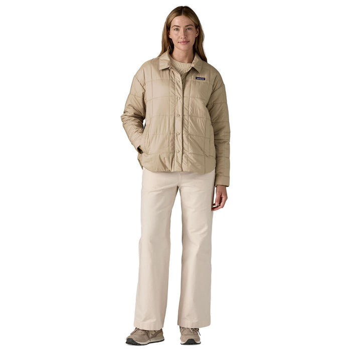 Patagonia Women's Light Gust Shirt Jacket Seabird Grey Image 02
