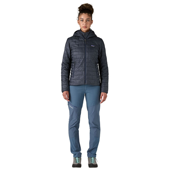 Patagonia Women's Nano Puff Hoody Smolder Blue Image 02