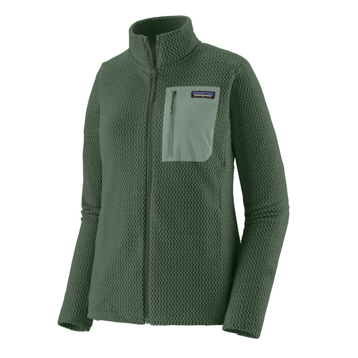 Patagonia Women's R1 Air Jacket Canopy Green Image 01