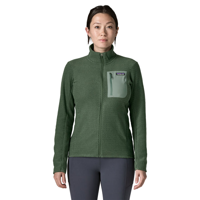 Patagonia Women's R1 Air Jacket Canopy Green Image 02