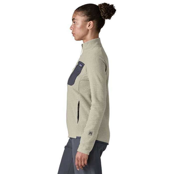 Patagonia Women's R1 Air Jacket Wool White Image 04