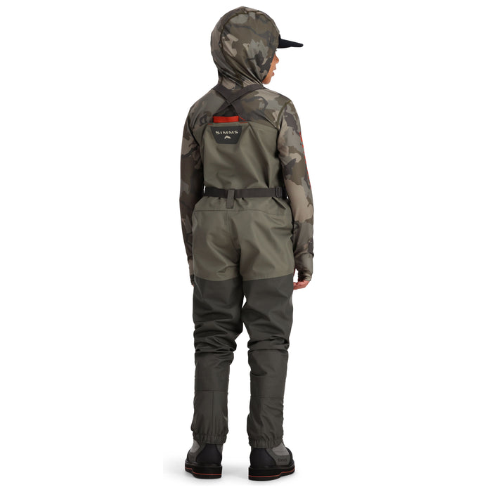 Simms Kid's Tributary Stockingfoot Basalt Image 03